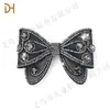 Zapatos de Mujer con Doble Lazo de Pedrería Super Brillante de Diamante Completo Hebilla de Flor para Zapatos Accesorios para Zapatos Decoración de Ropa DIY Accesorios para Bolsos de Zapatos Venta al por Mayor