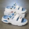 Pantuflas para Hombre para Usar en Verano al Aire Libre, Deportivas de Suelas Gruesas que se Sienten como Pisar Mierda, para Casa y Conducir, Doble Propósito, Talla Grande, Sandalias de Playa