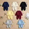 Conjunto básico de duas peças para crianças, com moletom forrado de fleece estilo coreano, cor sólida, e calça de cintura elástica, comprimento até o tornozelo, disponível em várias cores, um conjunto quente para outono/inverno