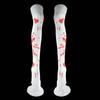 Calcetines de terror para Halloween, fiestas, festivales, disfraces, cosplay, enfermeras, calcetines por encima de la rodilla, calcetines sangrantes