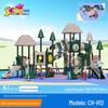Jardim de infância Grande Escalada Combinação Slide Instalações Ao Ar Livre Floresta Parque Comunidade Plástico Equipamentos de Playground Infantil