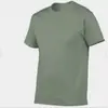 Camiseta de algodón de manga corta para hombre y mujer, verano, cuello redondo, corte ajustado, camiseta deportiva de talla grande, top, color liso, camiseta publicitaria