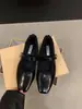 Temporada de Primeros Encuentros Suela Plana Otoño e Invierno Felpa Adicional Zapatos de Algodón Zapatos Individuales Zapatos de Mujer 2026 Nuevo Estilo Punta Cuadrada Mary Janes Negros
