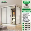 Xilaiden Baño Integrado Baño Habitación de Ducha Integrada Baño para el Hogar Baño Rural Inodoro 1.9*1.3