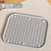 Tapete higiênico para gatos, tapete anti-respingo para caixa de areia, anti-rastreamento, placa de controle de areia extra grande, tapete de silicone para gatos, suprimentos para animais de estimação