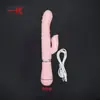 Vibrador de Lamer la Lengua Femenino, Vibrador de Conejo, Palo de Masaje, Juguetes Sexuales de Masturbación Femenina, Productos para Adultos, Juguetes