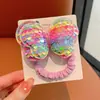 Grampo de Cabelo Flor de Gaze com Franja Conjunto de Acessórios de Cabelo Infantil Grampo de Cabelo Borboleta Grampo de Cabelo Super Fada para Menina Grampo de Cabelo de Princesa Atacado