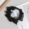 Nueva Banda Elástica para el Cabello de Organza Intestino Pequeño, Alta Elasticidad, Goma para el Cabello No Dañina, Banda para la Cabeza DIY, Accesorios para el Cabello Elegantes Estilo Coreano Venta al por Mayor
