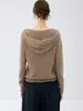Nova coleção outono e inverno: suéter feminino de cashmere puro, moletom trançado, suéter grosso e quente, camada base de caimento solto e modelador, suéter de tricô
