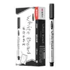 Bolígrafo para Pizarra Blanca Mini Morning&Light Stationery Awm25602 Negro de una Punta Bolígrafo para Pizarra de Dibujo para Maestros Bolígrafo a Base de Agua para Dibujo Infantil