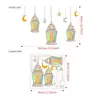Pegatinas de PVC Transfronterizas Ofer Serie Ch Decoración de Pared Creativa Estrella Pegatinas de Pared para Dormitorio