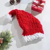 Chapéu de Natal de Celebridade da Internet Transfronteiriço, Gorro de Tricô de Natal de Lã Islandesa Grossa para Outono e Inverno, Chapéu de Feriado de Lã Grossa Fofo e Quente
