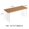 Escritorio de Esquina de Madera Maciza de Pino para Dormitorio en Casa, Escritorio de Computadora en Forma de L 7, Escritorio de Esquina, Escritorio de Escritura para Estudiantes
