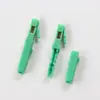 Conector rápido de fibra óptica LC/UPC APC FTTH conector frío cuadrado pequeño conector de cable plano de cuero conector frío LC