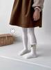 Direto da fábrica, novas leggings infantis, meias-calças de algodão doce, puro estilo, para bebê, uso duplo, roupa externa, meias-calças para meninas