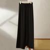 Rebaja de Temporada Pantalones Casuales de Punto Grueso de Lana Pura Nuevos para Otoño e Invierno para Mujer, Pantalones Largos Rectos Cálidos de Color Sólido de Cintura Alta para Mujer