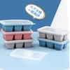 Helado Cubo de Hielo Hielera Molde para Congelar Congelador Rápido Refrigerador Doméstico Casero Celebridad de Internet Congelador con Tapa