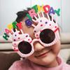 Gafas Divertidas y Lindas para Fiesta de Cumpleaños Día del Niño Accesorios para Fotos Decoración de Pastel Gafas de Plástico Venta al por Mayor