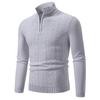 Suéter de punto de otoño transfronterizo para hombre, nuevo, estilo coreano, juvenil, informal, sencillo, con cuello alto