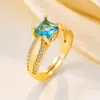 Anillo de Lujo Ligero Estilo Francés de Alta Gama Totalmente Incrustado con Microdiamantes para Mujer, Súper Brillante, Moderno, Exquisito, Versátil, Modelo Nuevo, Anillo de Venta Caliente en Transmisión en Vivo