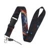 Cordão para Celular Céu Estrelado Mais Vendido da Amazon Cordão para Trabalho Porta-Crachá Porta-Cartão de Crachá Tecido Estilo Novo