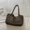 Bolsa de mano Shuai Mijia estilo coreano retro artístico estilo universitario para mujer, nueva moda 2026 bolso de hombro de gran capacidad