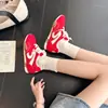 Zapatillas de Entrenamiento Alemanas de Suela Gruesa para Mujer, Zapatos Deportivos Casuales de Malla Fina Transpirables de Suela Blanda para Verano, Zapatos de Mujer Forrest Gump