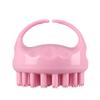 Escova de Silicone para Shampoo de Grau Alimentício de Fábrica, Pente para Cabeça, Pente de Massagem Meridian, Escova de Silicone para Limpeza do Couro Cabeludo, Ferramenta para Lavar o Cabelo