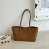 2026 Verão Novo Estilo Coreano Casual Feminino Popular Moda Grande Capacidade para o Trabalho Ombro Único Underarm Bolsa Tote