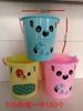 Cubo de playa para niños, pala, jugando en la arena, juguetes de playa, herramientas para cavar arena de bebé, cubo de plástico para la playa, juego