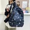 Mochila Escolar Estampada para Novos Estudantes Universitários, Mochila Moderna de Grande Capacidade, Mochila Doce de Alto Valor em Estilo Japonês para Estudantes do Ensino Fundamental e Médio