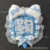 Etiquetas de Nombre de Mini Ventilador, Llaveros Hechos a Mano de Apoyo a Celebridades, Dijes para Bolsas para Conciertos