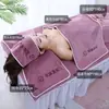 Set de Tres Piezas para Salón de Belleza de Turbante, Funda de Almohada, Toalla, Toalla de Baño, Toalla de Cama, Set para Cuidado de la Piel, Sin Pelusa y Logo Fijo