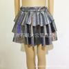 Día de Año Nuevo 61 traje de actuación coro niña adulto enagua falda de pastel con lentejuelas de punta fina falda plisada