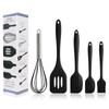 Herramientas de Cocina para Hornear de Silicona Juego de Cinco Piezas Juego de Utensilios de Cocina Antiadherentes Raspador Juego Completo de Cinco Piezas en Stock Herramientas de Silicona para Hornear