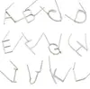 Nueva cadena de clavícula de 26 letras para hacer tú mismo joyería creativa accesorios para collares Amazon WISH