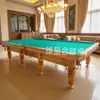 Mesa de Sinuca Estrela Tipo Padrão Russo Estilo Chinês Bola 8 Estilo Americano Snooker Uso Doméstico Comercial Madeira Maciça Mesa de Sinuca Estilo Russo