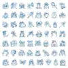 200 Adesivos Transparente Pet Material Artesanal Flores da Floresta Frutas Cogumelos Estilo Ins Decorativo Copo d'Água Adesivo de Geladeira Lote