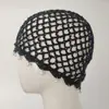 Gorro de Ganchillo Hecho a Mano Tejido a Mano Puro Sombrero Turbante Redondo Hueco con Cuentas Estilo Bohemio para Mujer