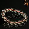 Pulsera de Citrino Grado 7A Mingdu Crystal Natural Cuentas Redondas Pulsera de Citrino Cuentas Sueltas DIY Joyería Venta al por Mayor