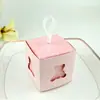 Caixa de doces de urso oco 2018 caixa de doces criativa caixa de doces para festa de aniversário bolsa de caixa de presente para bebê estilo europeu