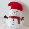 Almohada de Peluche de Árbol de Navidad de Papá Noel de Dibujos Animados Hombre de Jengibre Muñeco de Nieve Cojín para Sofá Decoración para Ventana Saliente Regalo para Mujeres
