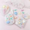 Molde de silicona con forma de concha para hornear, molde decorativo para pasteles de chocolate, herramienta de adorno con pegamento para hacer tú mismo