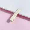 Base de jacaré colorida de 3,2 cm, clipe plano, acessórios para presilha de cabelo DIY, base para grampo de cabelo, clipe artesanal, clipe sem acabamento, clipe lateral