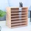 Portadocumentos de Escritorio Estante para Archivos Organizador Multicapa A3 8k Caja de Almacenamiento para Oficina Caja para Documentos Estantería para Estudiantes A4