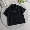 Camisa de Lino de Alta Gama de Lujo para Hombre con Mangas Cortas (80% Lino), Versátil para el Trabajo, Estilo Old Money, Sensación Relajada, Camisa con Cuello de Solapa de Alta Calidad