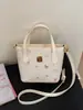 Bolso Pequeño Estilo Cesta con Estampado Floral Dulce para Mujer, Nuevo Modelo 2026, Bolso de Mano para el Trabajo, Bolso Cubo, Bolso Cruzado Versátil para Principios de Primavera