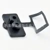 Tapa impermeable para toma de corriente alterna tapón antipolvo de goma negra AC-027 ocho dos orificios tapa impermeable