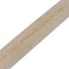 Rodillo de amasar de madera maciza para hacer dumplings, herramienta para hornear, palito de fideos, palito de fideos de madera de caucho comercial