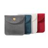 Nova Bolsa de Veludo com Botão de Pressão e Aba, Bolsa para Guardar Joias, Bolsa para Guardar Joias e Anéis, Logo Personalizado